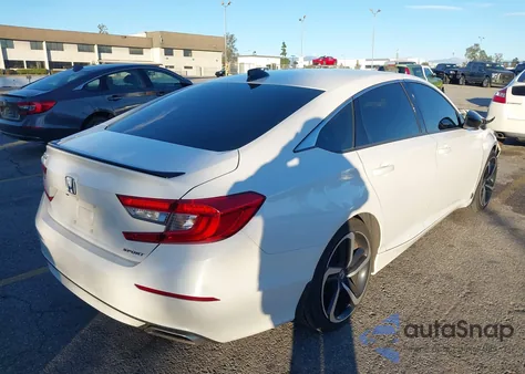 2021 Honda Accord Sport из США, поврежденный, VIN 1HGCV1F30MA053949